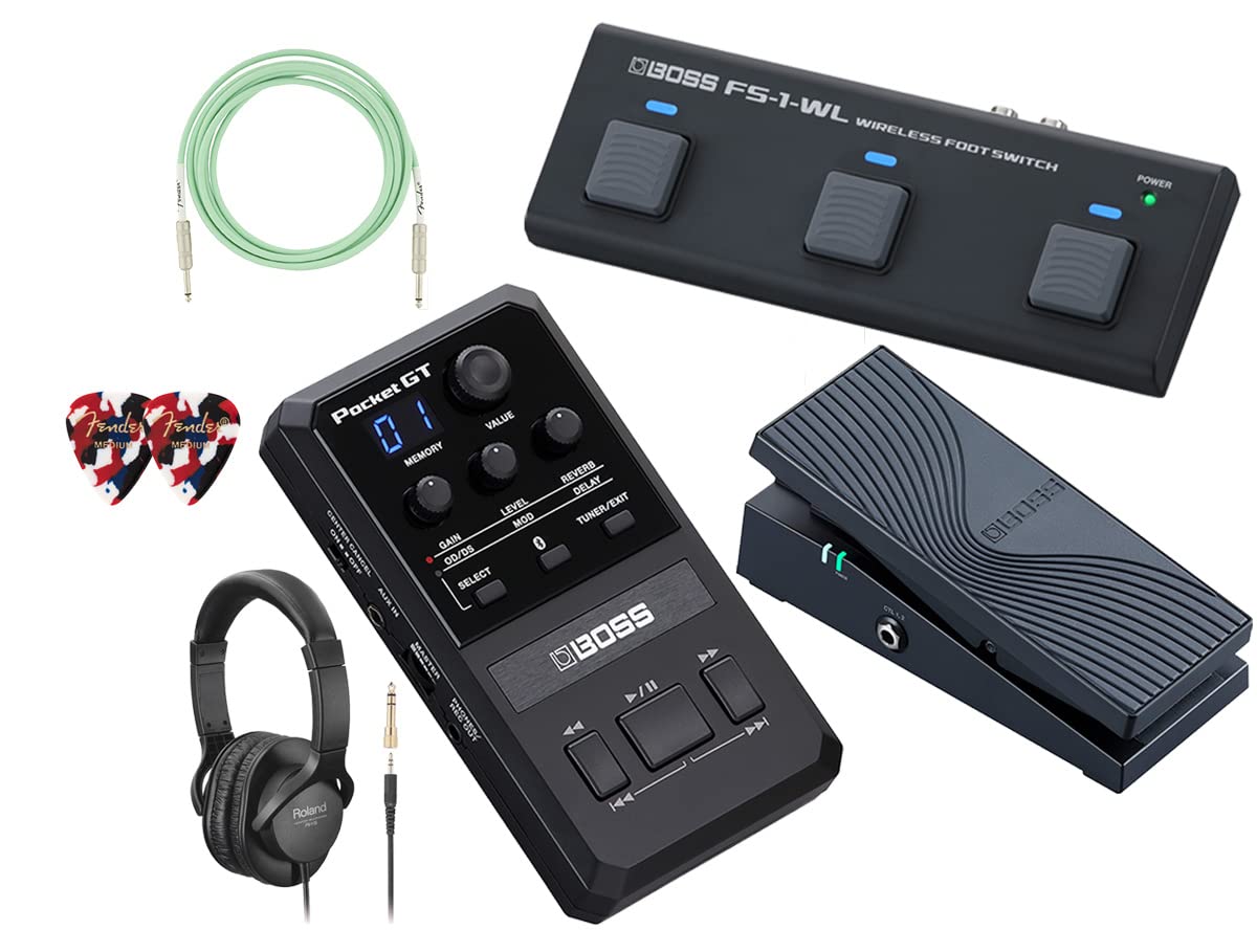Amazon | BOSS/Pocket GT + FS-1-WL&EV-1-WL ワイヤレスフットスイッチ